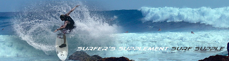 Surfer's Supplement Surf Supple - contains Amino Acid 5300mg + various ingredients that are a must for surfers